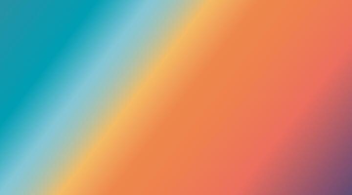 Orange and Blue Gradient Background