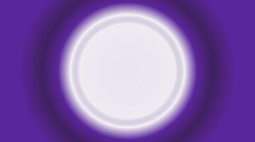 Circular Gradient Frame with Purple or Violet Background. vector