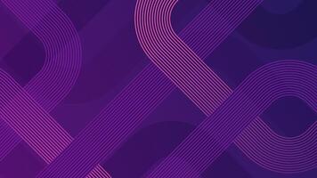 Geometric shape gradient purple background. Abstract modern lines design illustration. Suit texture for web, banner, brochure, flyer, poster. vector