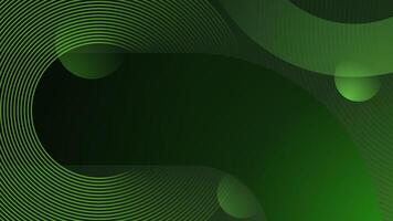 Geometric shape gradient green background. Abstract modern lines design illustration. Suit texture for web, banner, brochure, flyer, poster. vector