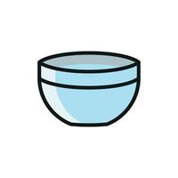 Mixing bowl kitchen icon design templates simple and modern vector