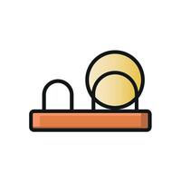 Dish drainer icon design templates simple and modern vector