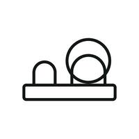 Dish drainer icon design templates simple and modern vector
