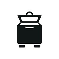 Freezer icon design templates simple and modern vector