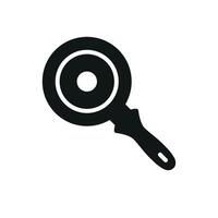 Frying pan icon design templates simple and modern vector
