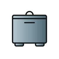 Freezer icon design templates simple and modern vector