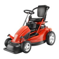 Lawn mower isolated on transparent background png