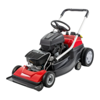 Lawn mower isolated on transparent background png