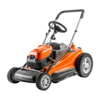 Lawn mower isolated on transparent background png