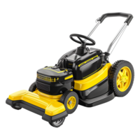 Lawn mower isolated on transparent background png