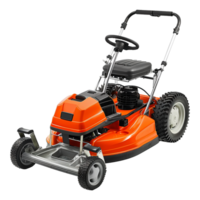 Lawn mower isolated on transparent background png