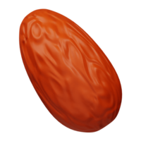 dates fruit 3d icon png
