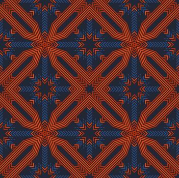 resumen líneas y geométrico flechas sin costura modelo vector