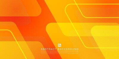 Abstract 3D geometric orange overlap background with simple square. Colorful orange design. Bright and modern with simple concept. Eps10 vector