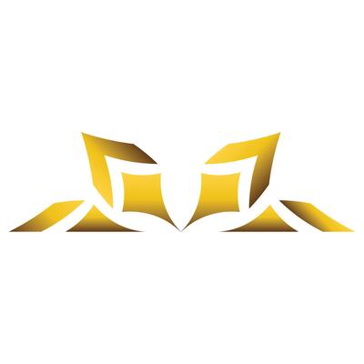 golden flower petal design