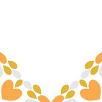 flower petal decoration design vector