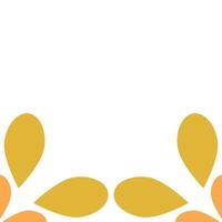 flower petal decoration design vector