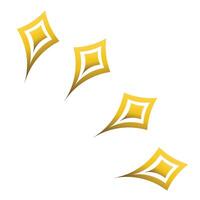 luxury golden floral frame corner decoration vector