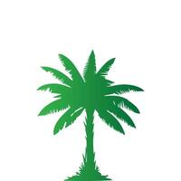 Banana Tree Silhouette Icon. Illustration of Banana Tree. Banana tree with fruit symbol. Banana tree sign. vector