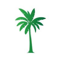 Banana Tree Silhouette Icon. Illustration of Banana Tree. Banana tree with fruit symbol. Banana tree sign. vector
