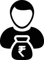 Bag icon symbol image vector