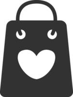 Bag icon symbol image vector
