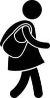 Bag icon symbol image vector