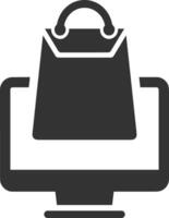 Bag icon symbol image vector