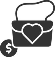 Bag icon symbol image vector