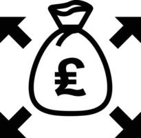 Bag icon symbol image vector