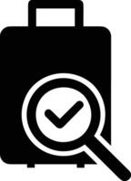 Bag icon symbol image vector