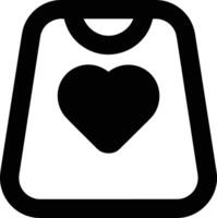 Bag icon symbol image vector