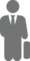 Bag icon symbol image vector