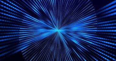 Technological spiral. Abstract background. Seamless loop. in high quality 4k video
