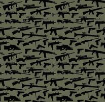 Weapon seamless background vector