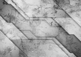 Grey grunge corporate abstract background with lines vector