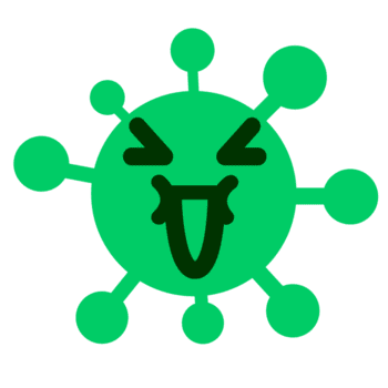 rindo vírus desenhando png