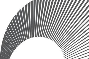 simple abstract grey ash color halftone creative geometric big to small line pattern a black and white background with a spiral in the middle vector