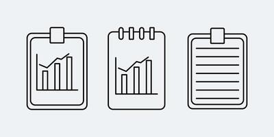 document icons , paper and file icon set. Collection of document icons , paper and file icon set vector