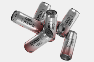 Dynamic Beverage Can Mockup Template for Product Presentation psd