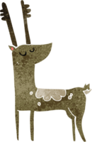 cartoon deer drawing png