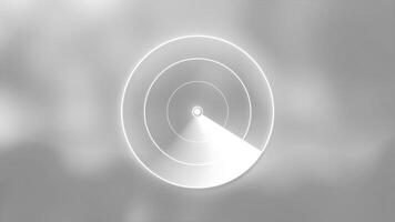 Digital radar HUD elements. Motion. Abstract animation navigation interface. video