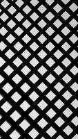 White and blue background. Design. A black grid of small squares in an abstraction that wobbles in different directions. video