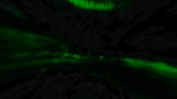Bright appearing numbers in virtual space. Motion. Bright glowing numbers appear in stream of computer wandering. Creepy glowing numbers with distortion video
