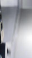 Rotating turning chuck. Media.A special device for fixing parts or tools that rotates around its axis at a fast speed. video