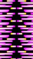 Pattern with moving stripes in game style. Design. Symmetrical moving stream of stripes. Mirror stream of fast moving lanes video