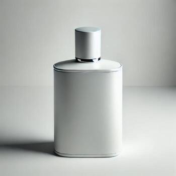 Perfume holder mockup for your brand, with a white background to make editing easier photo