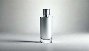 Perfume holder mockup for your brand, with a white background to make editing easier photo