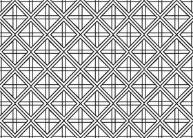 geometric abstract seamless pattern background black and white vector