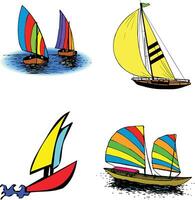 boat clip art vector